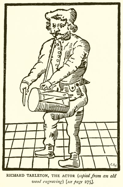 Richard Tarleton, näyttelijä tekijältä English School