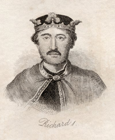 Richard the Lionheart, "Crabbin historiallisesta sanakirjasta", julkaistu 1825 tekijältä English School