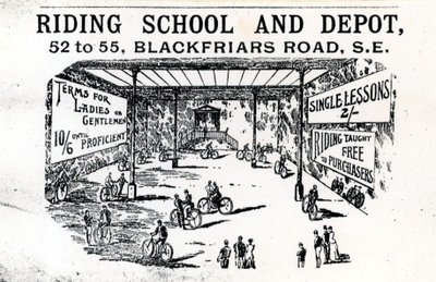 Ratsastuskoulu ja Depot, Blackfriars Road tekijältä English School