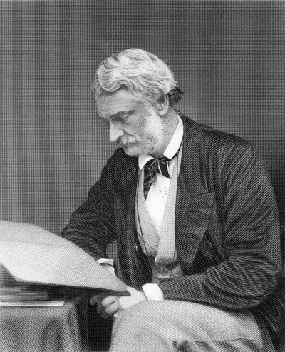 Oikea lordi John Manners, kaivertanut G. Cook S.A. Walkerin valokuvasta tekijältä English School