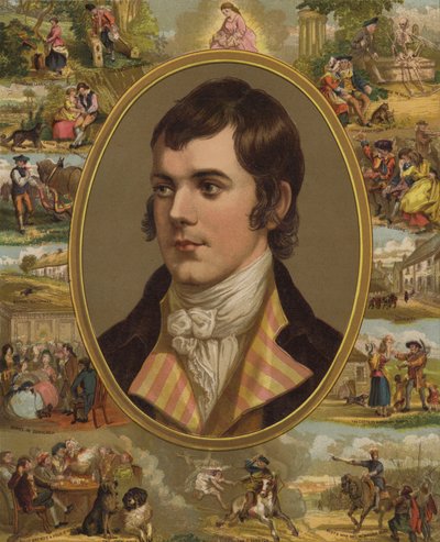 Robert Burns (chromolitho) tekijältä English School