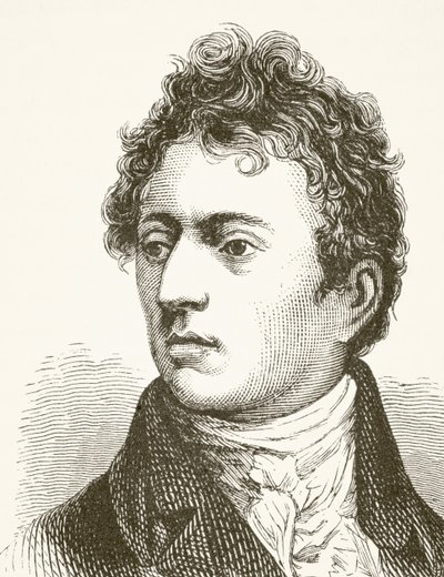 Robert Southey, William Hickman Smith Aubreyn (1858-1916) teoksesta The National and Domestic History of England, julkaistu Lontoossa, noin 1890 tekijältä English School
