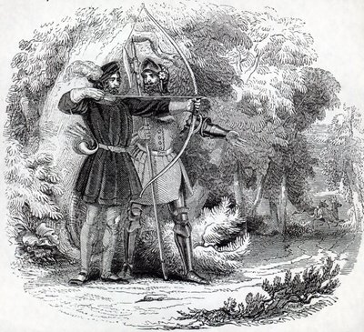Robin Hood ja Little John tekijältä English School