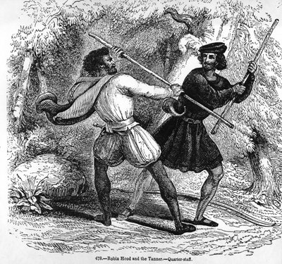 Robin Hood ja Tanner Quarter-esikunnan kanssa tekijältä English School