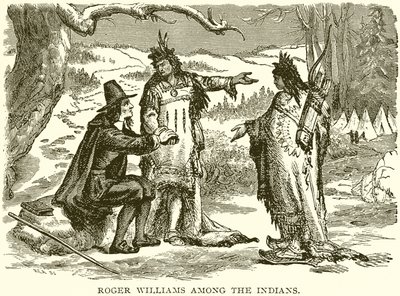 Roger Williams intiaanien joukossa tekijältä English School