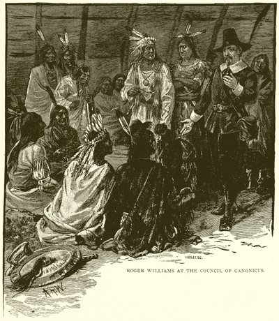 Roger Williams Canonicuksen neuvostossa tekijältä English School