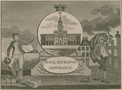 Royal Exchange Assurance, Lontoo tekijältä English School