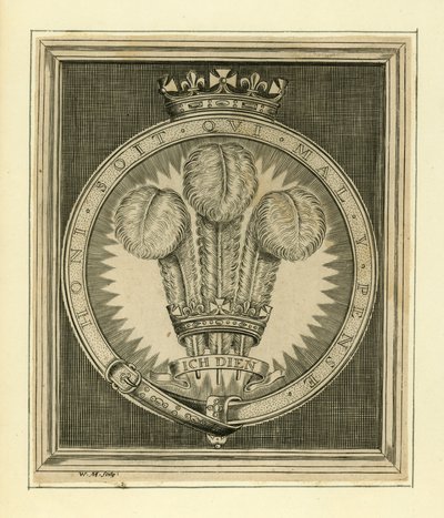 Kuninkaallinen motto. Honi Soit Qui Mal Y Pense tekijältä English School