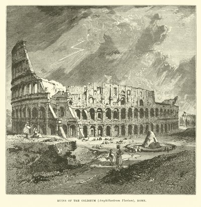 Colosseumin rauniot, Amphitheatrum Flavium, Rooma tekijältä English School