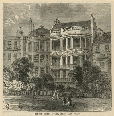 Samuel Rogers House, Green Parkin edessä tekijältä English School