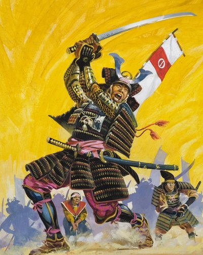 Samurai Warriors (guassi paperille) tekijältä English School