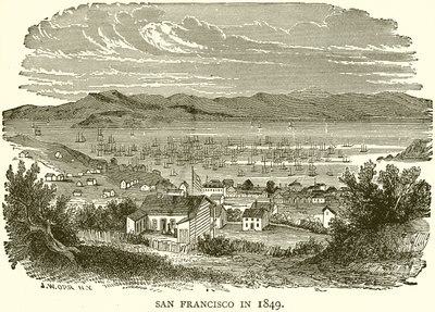 San Franciscossa vuonna 1849 tekijältä English School