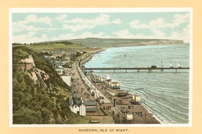 Sandown, Isle of Wight (värilitro). tekijältä English School