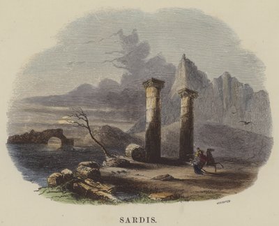 Sardis (värillinen kaiverrus) tekijältä English School