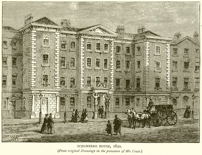 Schombergin talo, 1820 tekijältä English School