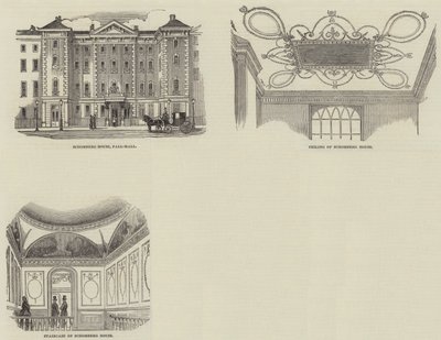 Schombergin talo, Pall Mall (kaiverrus) tekijältä English School