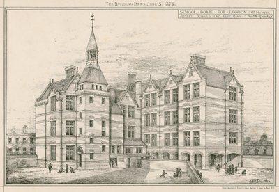 Lontoon koululautakunta, Great Hunter Street Schools, Old Kent Road tekijältä English School