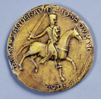 Kuningas Johanneksen sinetti (1167-1216) 1200 tekijältä English School