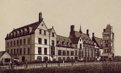 Merimiesten orpokoti, Liverpool (litografia) tekijältä English School