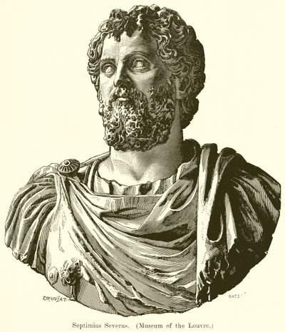Septimius Severus. (Louvren museo) tekijältä English School