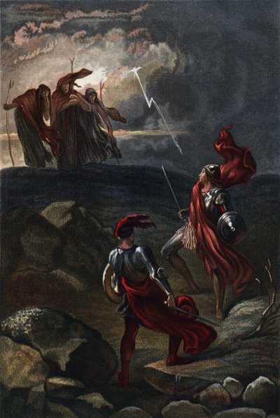 Shakespeare, Macbeth, I näytös, kohtaus 3 tekijältä English School
