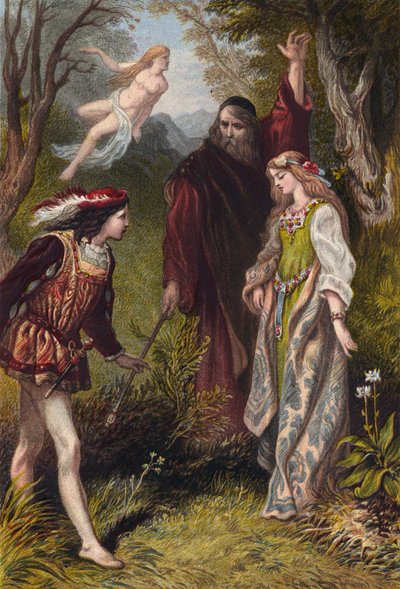 Shakespeare, Myrsky, I näytös, kohtaus 2 tekijältä English School