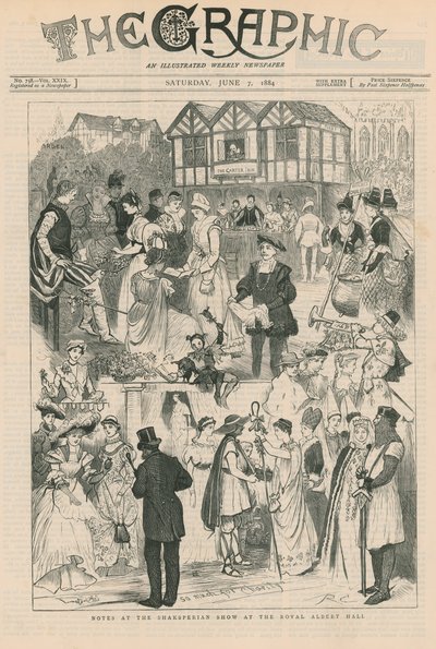 Shakespeare-esitys Royal Albert Hallissa tekijältä English School