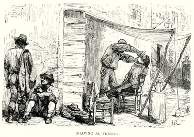 Parranajo Al Fresco (kaiverrus) tekijältä English School