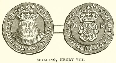 Shilling, Henry VIII tekijältä English School
