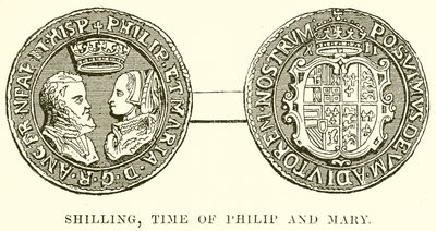 Shilling, Filippuksen ja Marian aika tekijältä English School