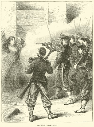 Polttoöljyn ammunta, toukokuu 1871 tekijältä English School