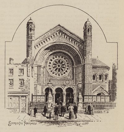 Shoreditch Tabernacle (kaiverrus) tekijältä English School