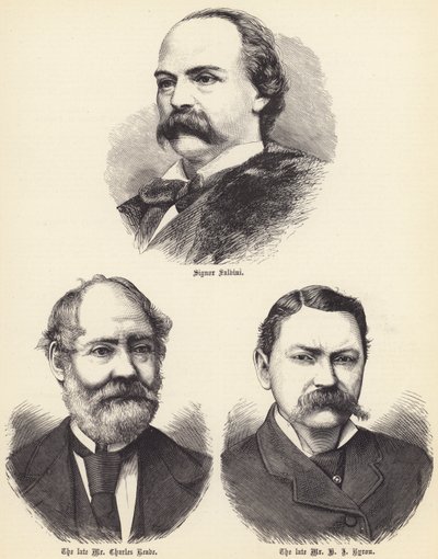 Signor Salvini, edesmennyt Charles Reade, edesmennyt herra H. J. Byron (kaiverrus) tekijältä English School