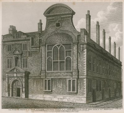 Sion College, Lontoo tekijältä English School