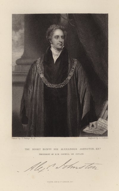 Sir Alexander Johnston tekijältä English School