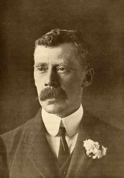 Sir Arthur Thomas Quiller-Couch (1863-1944) (litho) tekijältä English School
