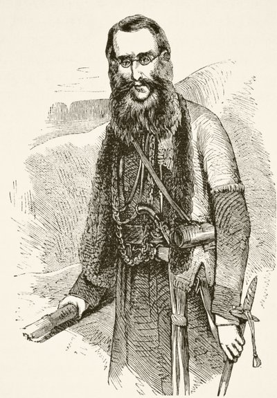 Sir Charles Napier, William Hickman Smith Aubreyn (1858-1916) teoksesta The National and Domestic History of England, julkaistu Lontoossa, noin 1890 tekijältä English School