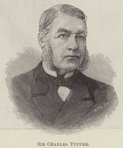 Sir Charles Tupper (kaiverrus) tekijältä English School