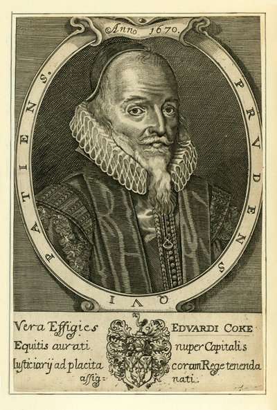 Sir Edward Coke tekijältä English School