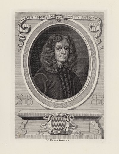 Sir Henry Blount (kaiverrus) tekijältä English School