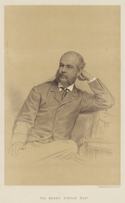 Sir Henry Tufton, Baronet (litho) tekijältä English School