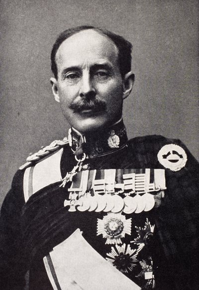 Sir Ian Standish Monteith Hamilton everstinä, Scribnerin julkaisemasta teoksesta "A Roving Commission by Winston S. Churchill", julkaissut Scribner