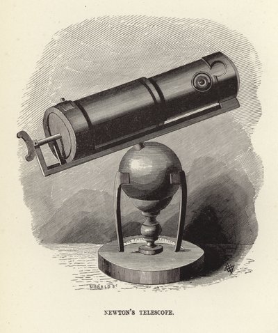 Sir Isaac Newtonin kaukoputki tekijältä English School