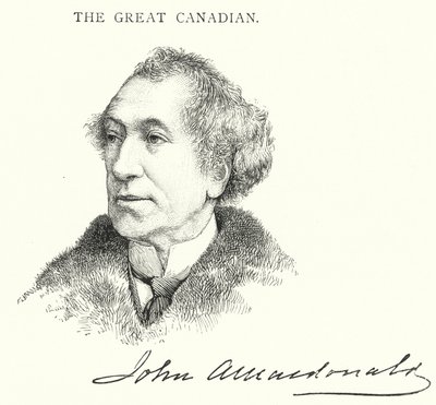 Sir John Alexander Macdonald (kaiverrus) tekijältä English School