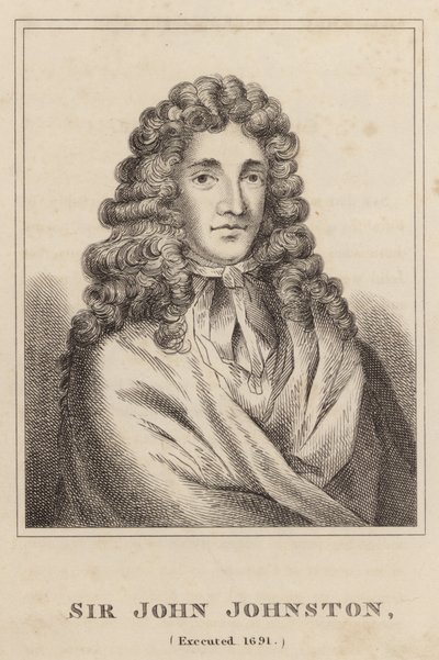 Sir John Johnston, teloitettu 1691 tekijältä English School