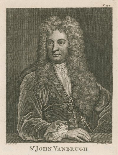 Sir John Vanbrugh, arkkitehti ja näyttelijä tekijältä English School