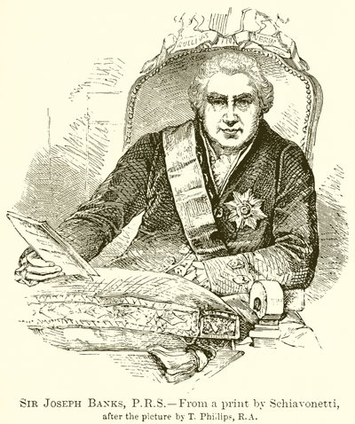 Sir Joseph Banks, P.R.S tekijältä English School