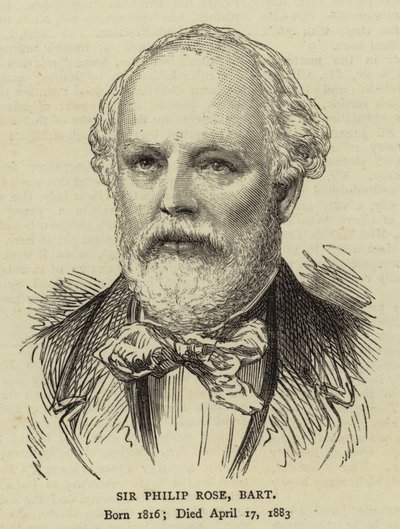 Sir Philip Rose, Baronet tekijältä English School