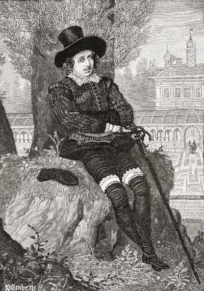 Sir Philip Sidney, J. R. Greenin teoksesta A Short History of the English People, julkaistu vuonna 1893 tekijältä English School