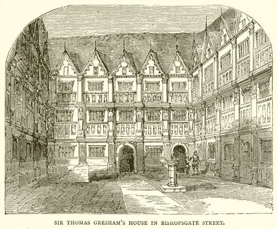 Sir Thomas Greshamsin talo Bishopsgate Streetillä tekijältä English School